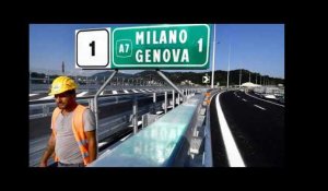 Gênes inaugure son nouveau pont moins de 2 ans après le drame
