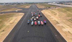 Rénovation des pistes de Brussels Airport 