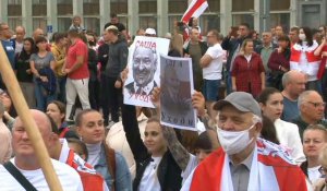 Bélarus : l'opposition de nouveau dans la rue face à un Loukachenko intraitable