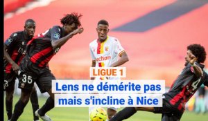 Ligue 1: Lens s'incline à Nice (1-2)