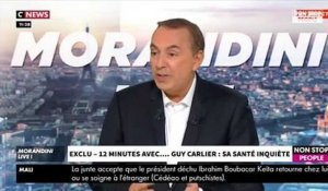 Morandini Live : Guy Carlier amaigri sur une photo, il rassure sur son état de santé (Vidéo)