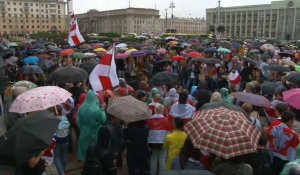 Bélarus: 17e journée de manifestations à Minsk