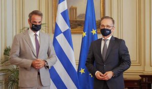 Le ministre allemand des Affaires étrangères rencontre le Premier ministre grec