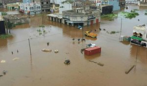 Inondations au Sénégal : une banlieue de Dakar sous les eaux