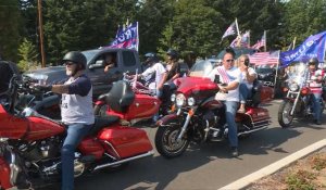 Dans l'Oregon, des militants pro-Trump se mobilisent en force