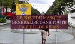Le port du masque devient obligatoire dans toute la ville de Reims