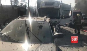 Kaboul: scène de dévastation après l'attaque à la bombe visant le vice-président afghan