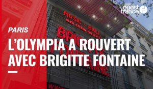 Paris.  L’Olympia a rouvert avec un concert de Brigitte Fontaine