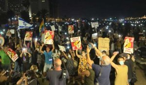 Israël: nouvelle manifestation anti-Netanyahu à Tel-Aviv