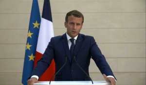 Macron: l'Europe doit "prendre toute sa part", le monde ne peut se résumer à "la rivalité Chine-Etats-Unis"