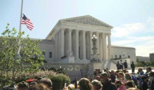 Washington: veillée d'hommage pour la doyenne de la Cour suprême Ruth Bader Ginsburg