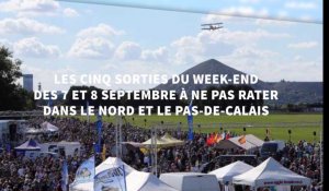 Les cinq sorties du week-end des 7 et 8 septembre à ne pas rater dans le Nord et le Pas-de-Calais