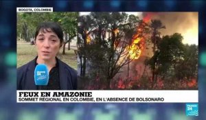 Sommet régional en Colombie pour freiner les incendies en cours
