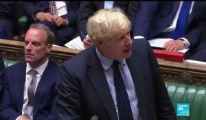 Boris Johnson mis à mal par les opposants au "no deal"