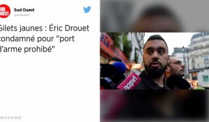 Gilets jaunes : Drouet condamné pour sa « matraque », relaxé pour « groupement en vue de violences »