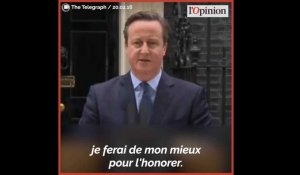 David Cameron, initiateur du référendum sur le Brexit, s'excuse auprès des Britanniques