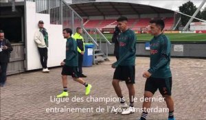 FOOT (Ligue des Champions) : le dernier entraînement de l'Ajax avant Lille