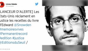 Edward Snowden : Les États-Unis réclament les recettes du livre du lanceur d'alerte