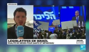 Législatives en Israël : Gantz réclame un gouvernement d'union