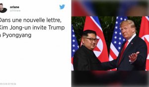 Corée du Nord : Dans une nouvelle lettre, Kim Jong-un invite Trump à Pyongyang