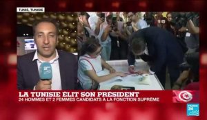 Présidentielle en TUNISIE : "Kais Saïed se proclame en tête devant Nabil Karoui"