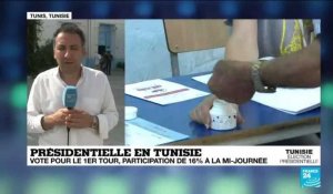 Présidentielle en Tunisie : Participation particulièrement faible pour ce 1er tour (mi-journée)