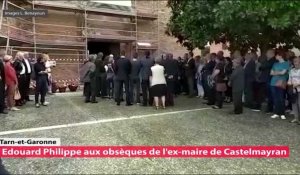 Edouard Philippe présent aux obsèques d'un ancien maire du Tarn-et-Garonne