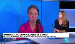Sommet climat à l'ONU : discours "militant et violent" de Greta Thunberg