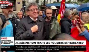Jean-Luc Mélenchon dérape et traite les policiers de barbares (vidéo)
