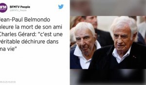 Mort de Charles Gérard : abattu, Jean-Paul Belmondo sort douloureusement de son silence