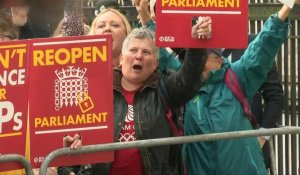 Londres: réactions devant la Cour suprême après l'annulation de la prorogation du Parlement