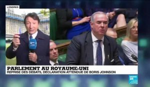 Royaume-Uni : rentrée parlementaire électrique après la déroute judiciaire de Boris Johnson