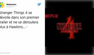 Stranger Things. Netflix annonce une quatrième saison de la série