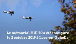 Loos-en-Gohelle : inauguration du mémorial Hill 70