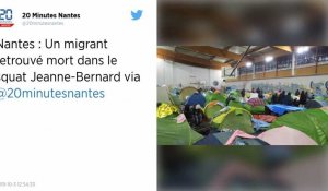 Nantes. Un migrant trouvé mort au gymnase Jeanne-Bernard