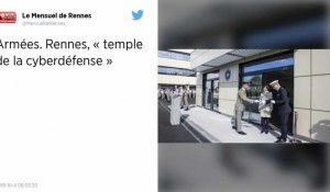 Trois facettes du bastion de la cyberdéfense inauguré à Rennes