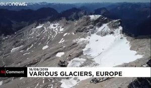 Un aigle pour filmer la fonte des glaciers alpins