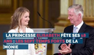 Les 18 ans de la princesse Elisabeth: les sept temps forts de la cérémonie