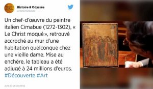 Retrouvé chez une vieille dame de l'Oise, un chef-d'œuvre de Cimabue est adjugé à 24 millions d'euros
