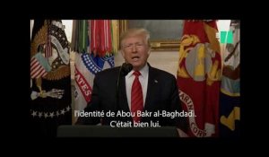 Trump annonce la mort d&#39;al-Baghdadi, le chef de Daech