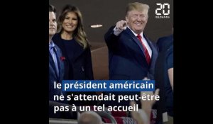 Trump hué pendant un match de baseball