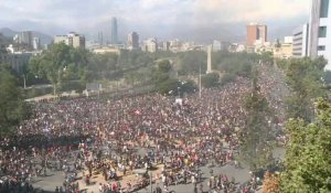 Chili: Des milliers de personnes dans les rues de Santiago au 10ème jours de manifestations