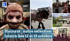 Hainaut : notre sélection loisirs des 12 et 13 octobre 2019