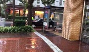 Typhon Hagibis au Japon : des pluies diluviennes à Yokohama