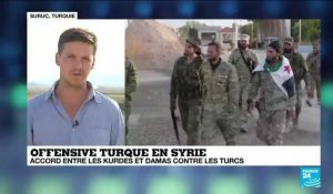 Offensive turque en Syrie : Damas déploie ses troupes au nord à la frontière