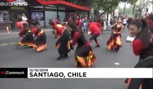  Des groupes indigènes au Chili manifestent pour leurs droits