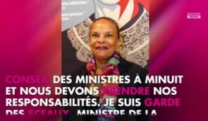 Christiane Taubira en larmes en évoquant les attentats du 13 novembre 2015