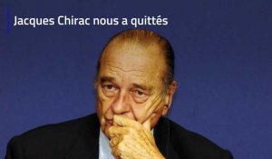 Jacques Chirac est mort