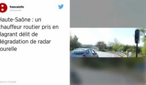 Haute-Saône. Un homme pris en flagrant délit de dégradation d'un radar-tourelle
