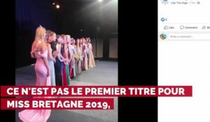 PHOTOS. Miss France 2020 : qui est Romane Edern couronnée Miss Bretagne 2019 ?